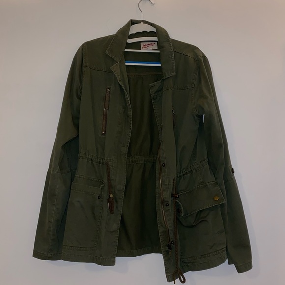 Army Green Utility Jacket - Picture 1 of 5